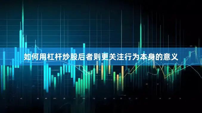 如何用杠杆炒股后者则更关注行为本身的意义